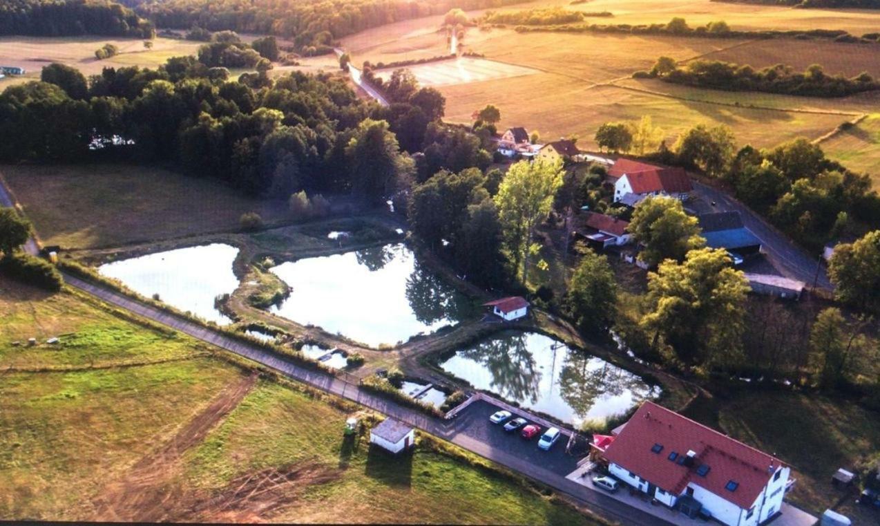 Dorf Alm Ferienwohnung Schwalmtal  Exterior foto